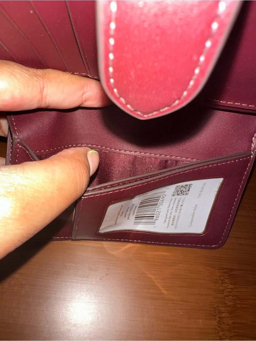 NWT Kate Spade Pink Floral Jacquard Continental Wallet